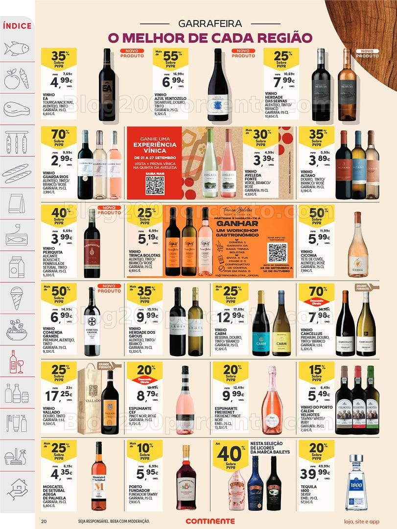 Antevisão Folheto CONTINENTE Promoções de 29 setembro a 5 outubro