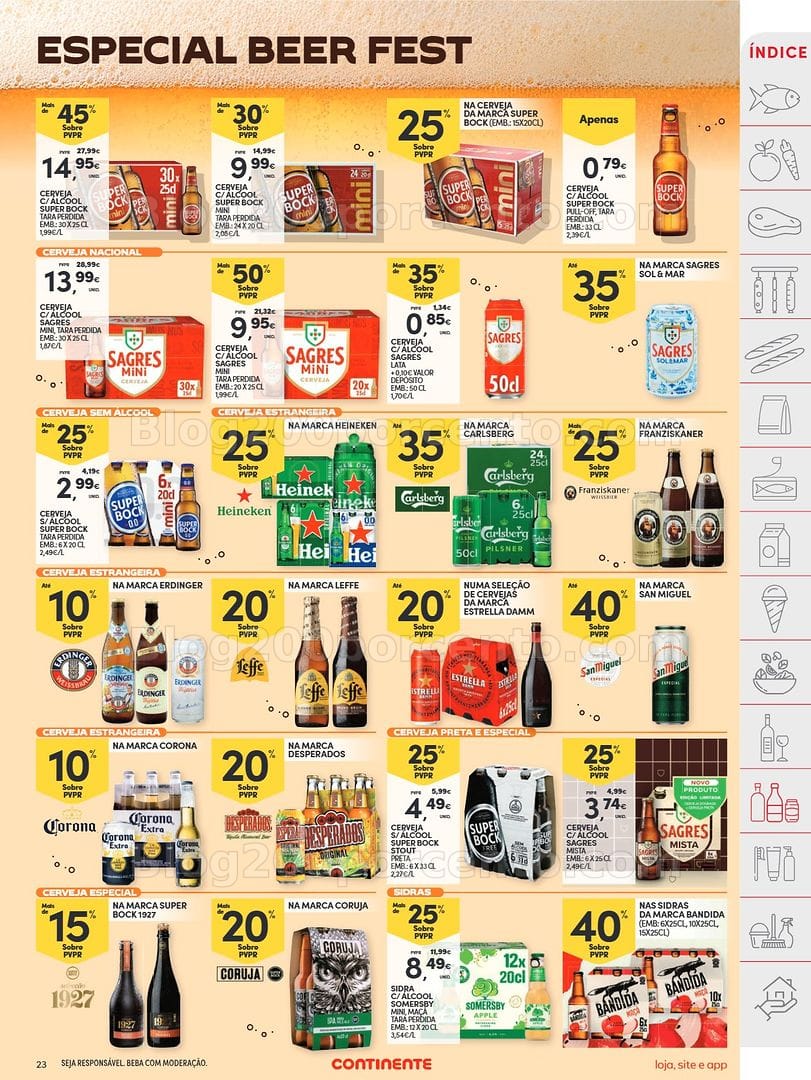 Antevisão Folheto CONTINENTE Promoções de 29 setembro a 5 outubro