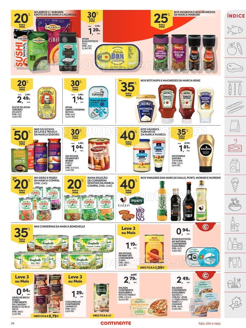 Antevisão Folheto CONTINENTE Promoções de 29 setembro a 5 outubro