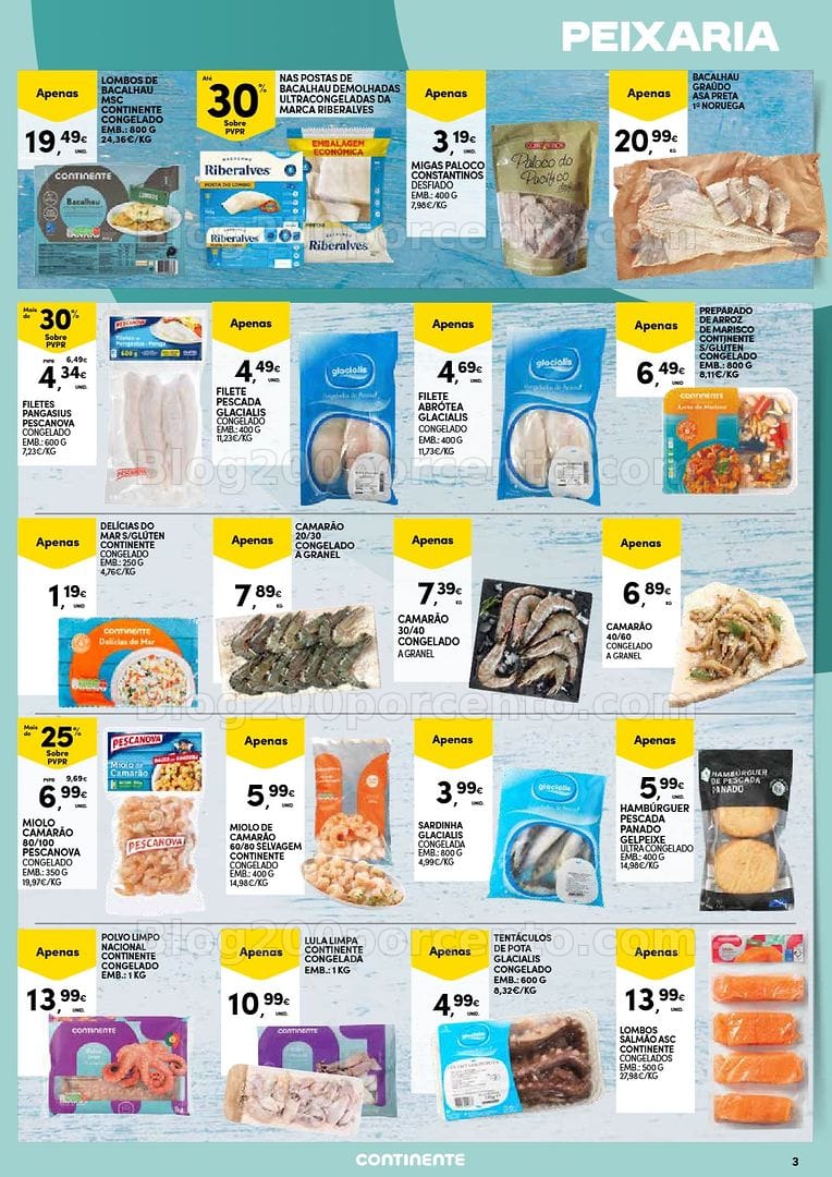 Antevisão Folheto CONTINENTE Açores Promoções de 3 a 16 setembro