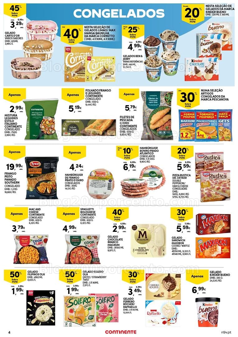 Antevisão Folheto CONTINENTE Açores Promoções de 3 a 16 setembro