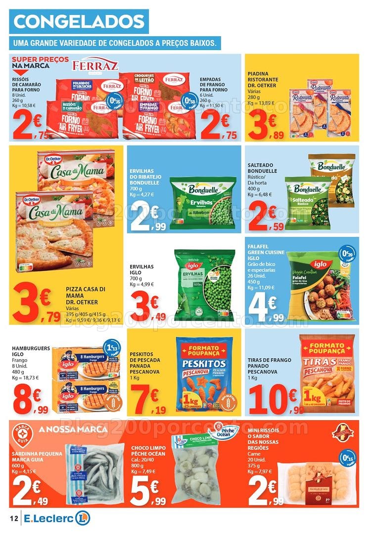 Antevisão Folheto E-LECLERC Promoções de 3 a 9 setembro