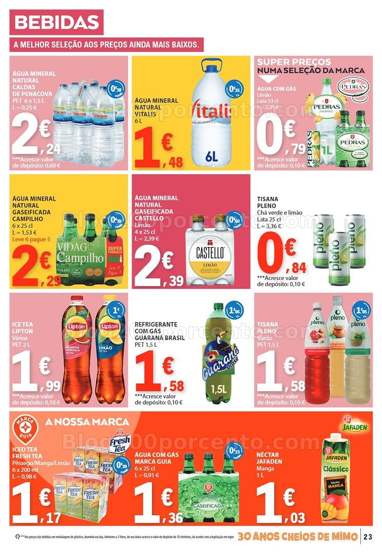 Antevisão Folheto E-LECLERC Promoções de 3 a 9 setembro