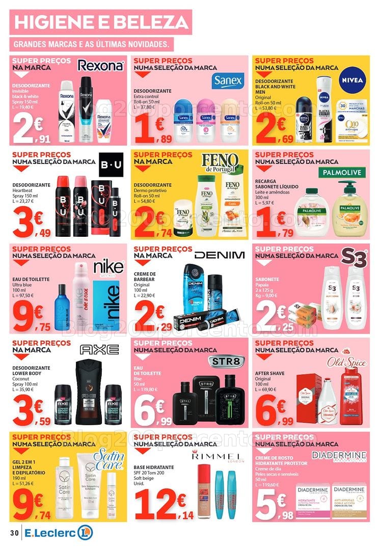 Antevisão Folheto E-LECLERC Promoções de 3 a 9 setembro