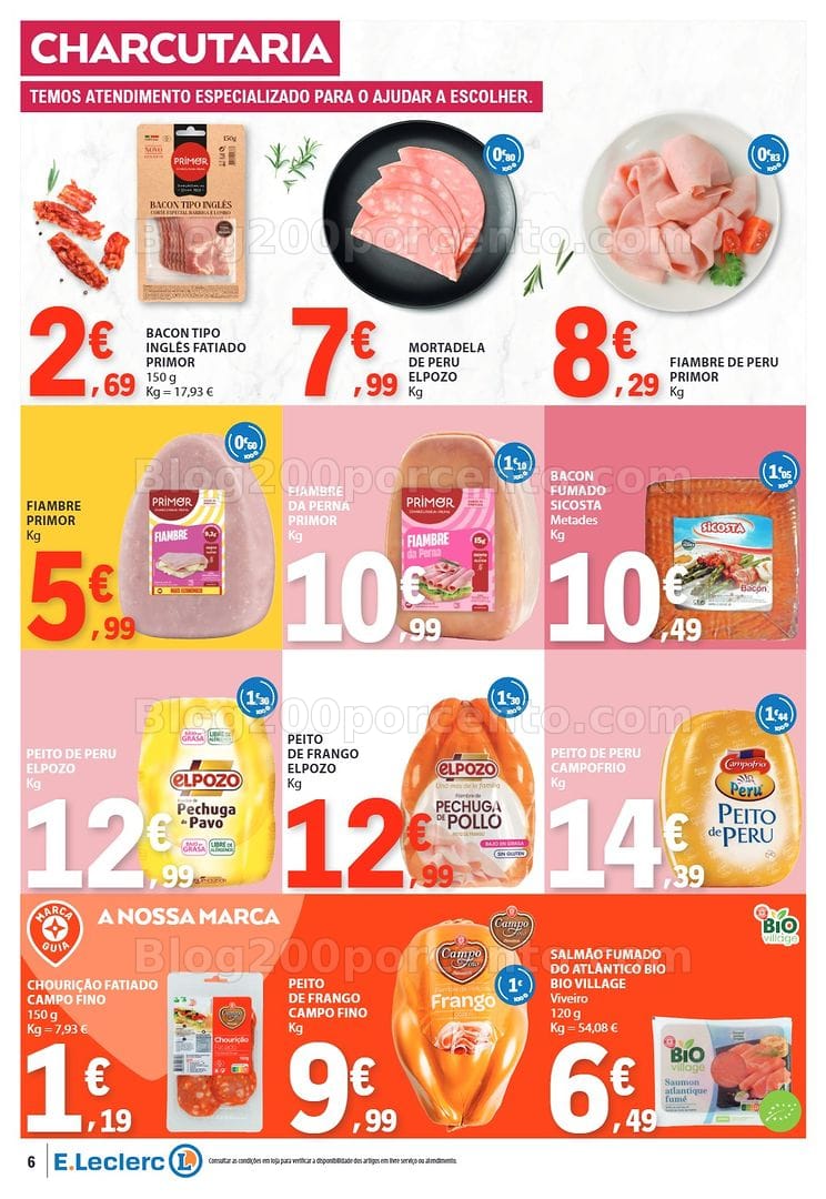 Antevisão Folheto E-LECLERC Promoções de 3 a 9 setembro