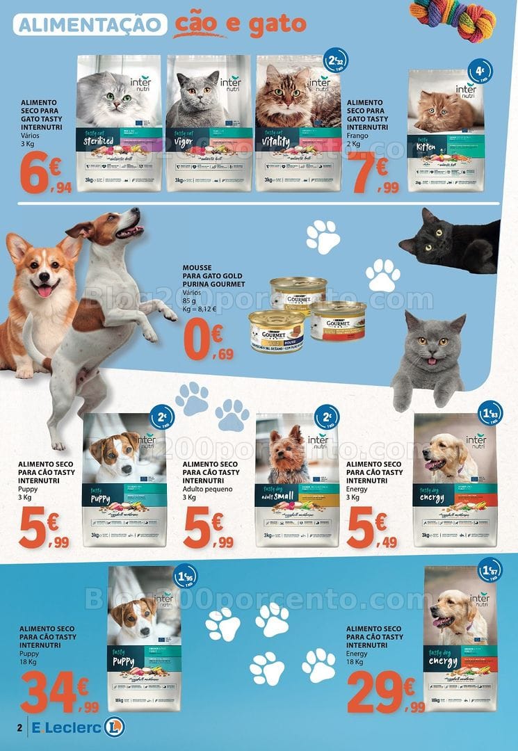 Antevisão Folheto E-LECLERC Especial Casa e Animais Promoções de 29 setembro a 11 outubro