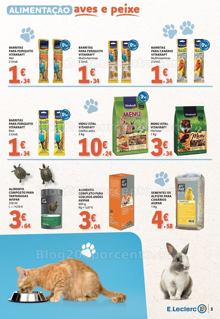 Antevisão Folheto E-LECLERC Especial Casa e Animais Promoções de 29 setembro a 11 outubro