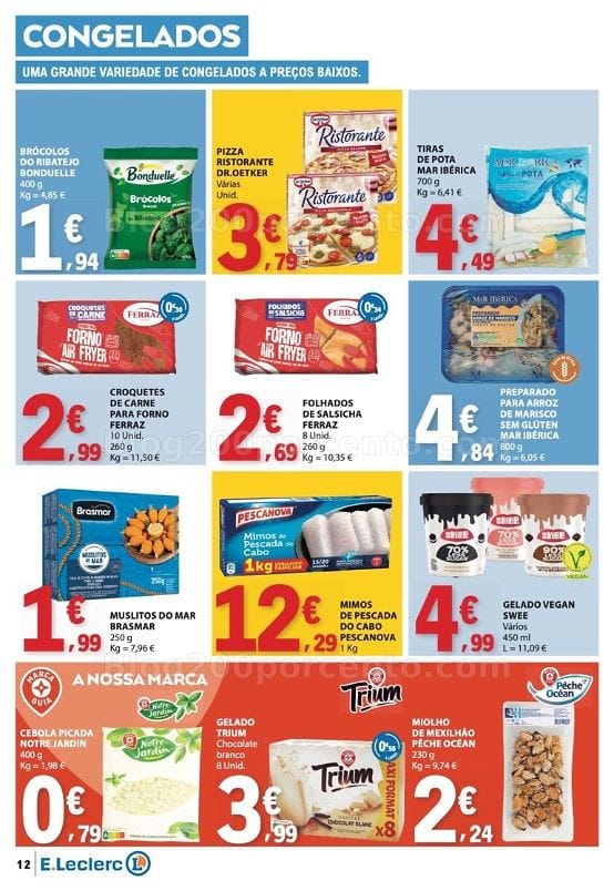 Antevisão Folheto E-LECLERC Promoções de 1 a 7 outubro