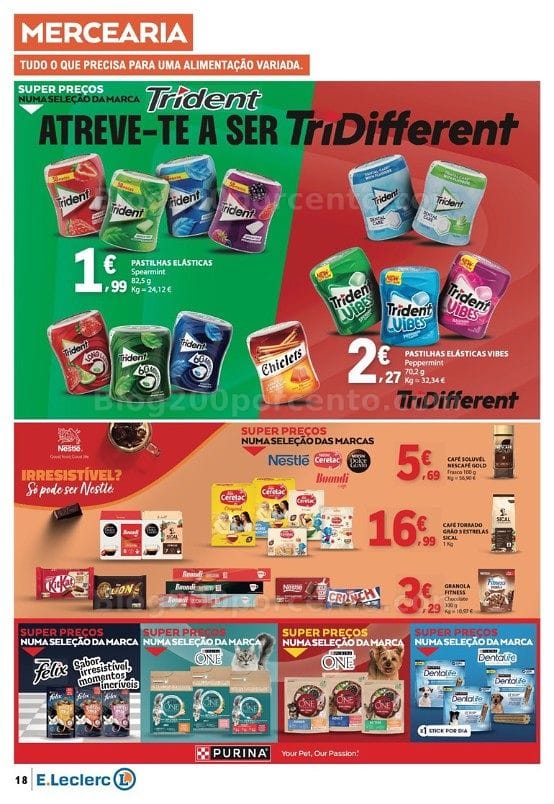 Antevisão Folheto E-LECLERC Promoções de 1 a 7 outubro