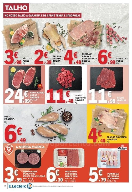 Antevisão Folheto E-LECLERC Promoções de 1 a 7 outubro