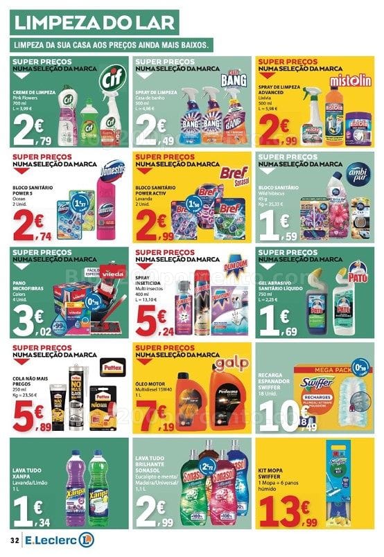 Antevisão Folheto E-LECLERC Promoções de 1 a 7 outubro