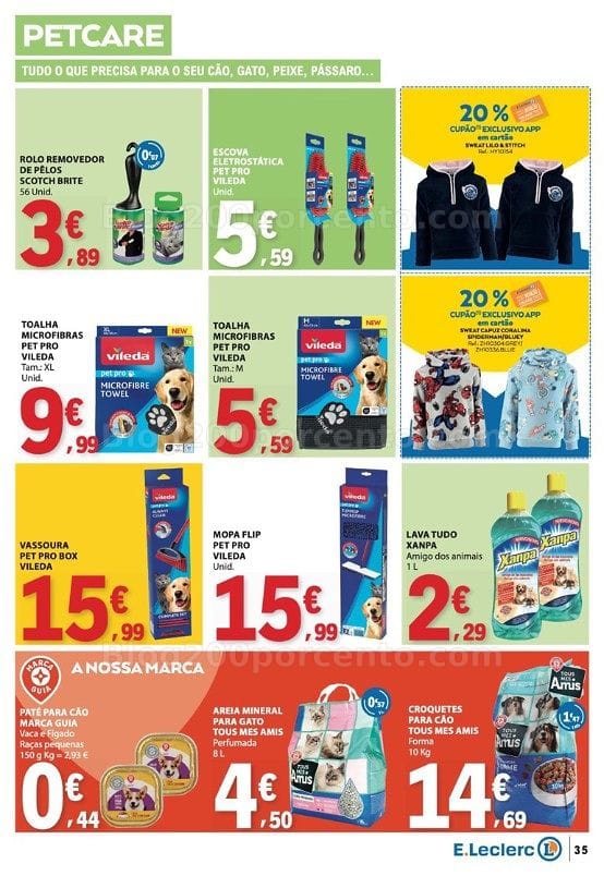 Antevisão Folheto E-LECLERC Promoções de 1 a 7 outubro