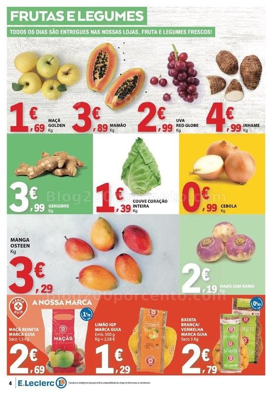 Antevisão Folheto E-LECLERC Promoções de 1 a 7 outubro