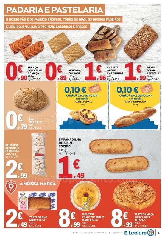Antevisão Folheto E-LECLERC Promoções de 1 a 7 outubro