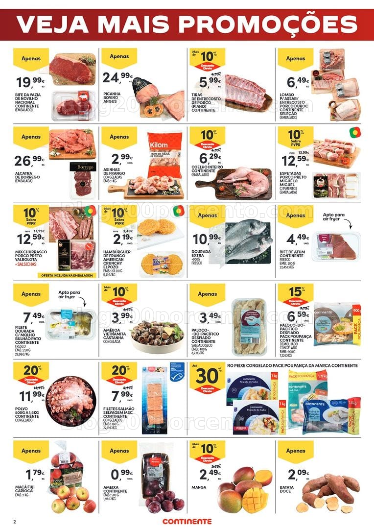 Antevisão Folheto CONTINENTE Promoções Fim de Semana 4 a 7 setembro - Edição Digital