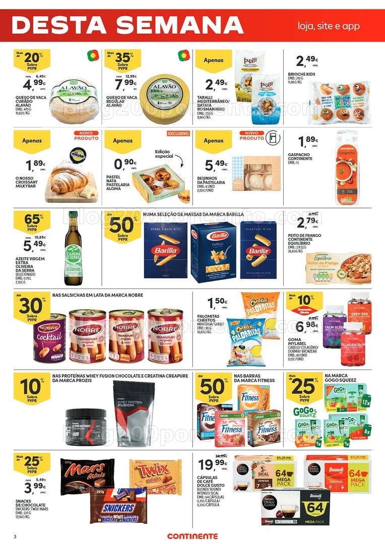 Antevisão Folheto CONTINENTE Promoções Fim de Semana 4 a 7 setembro - Edição Digital