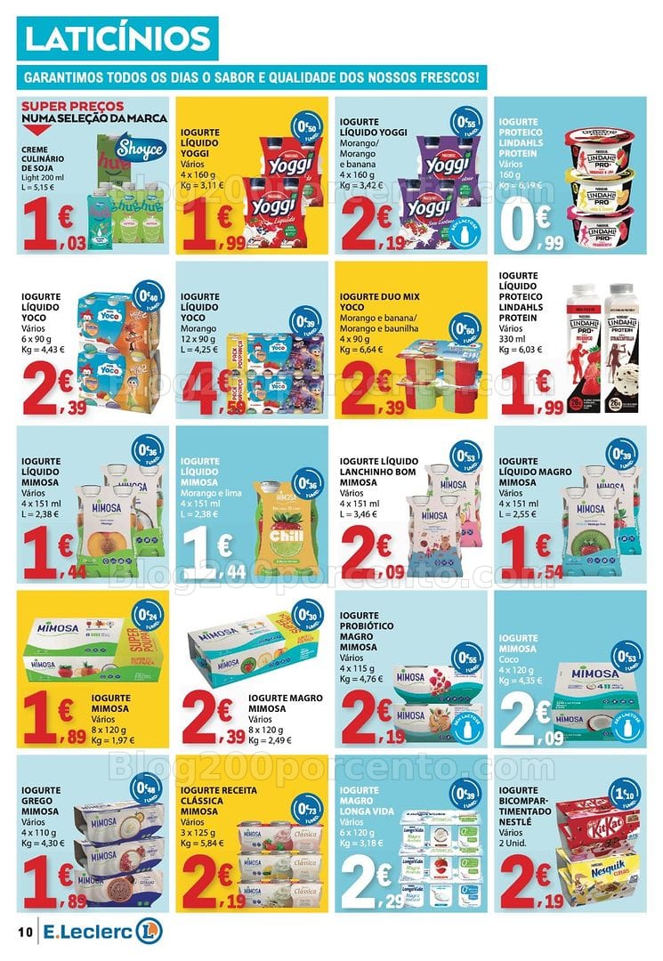 Antevisão Folheto E-LECLERC Promoções de 17 a 23 setembro