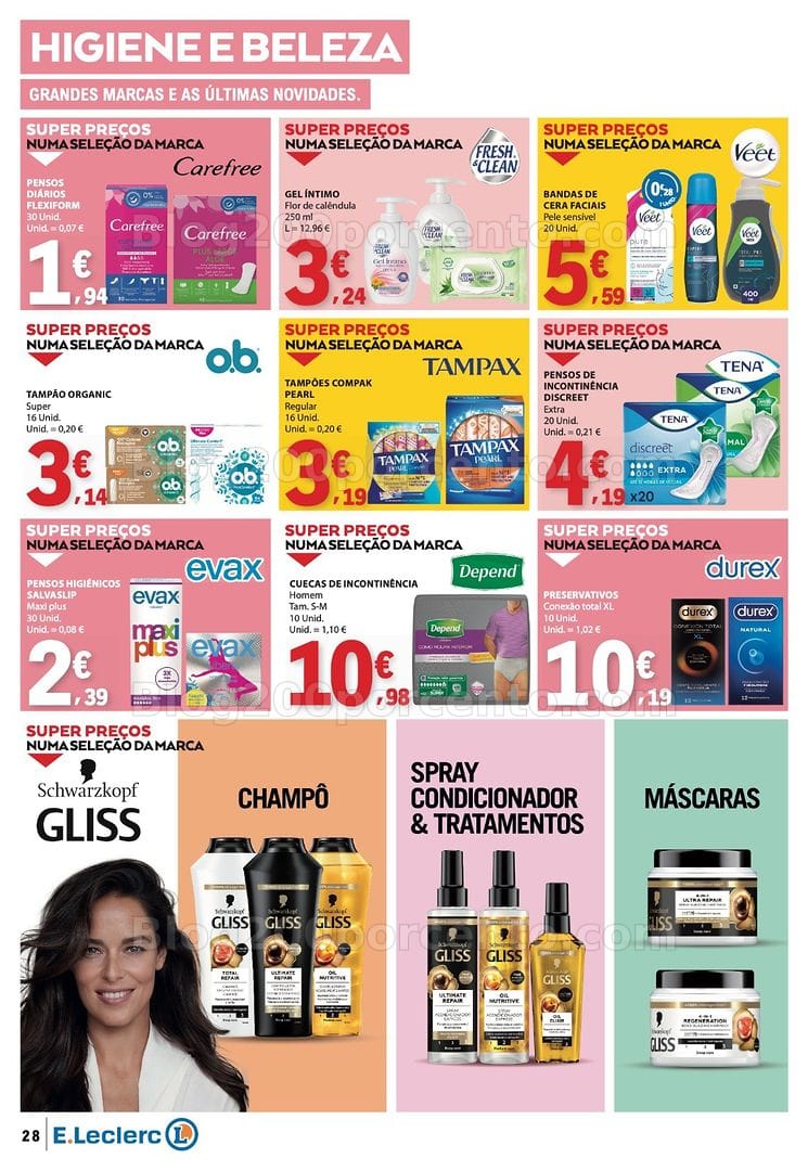 Antevisão Folheto E-LECLERC Promoções de 17 a 23 setembro