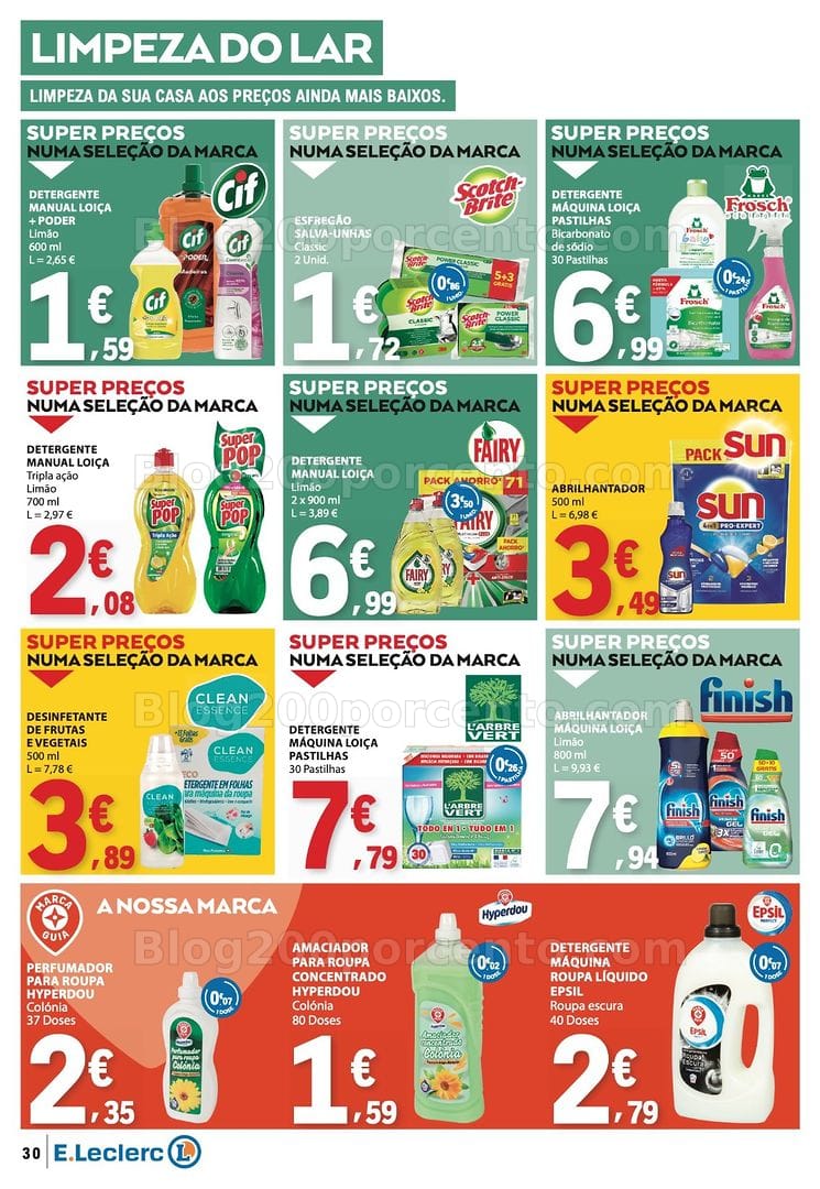 Antevisão Folheto E-LECLERC Promoções de 17 a 23 setembro
