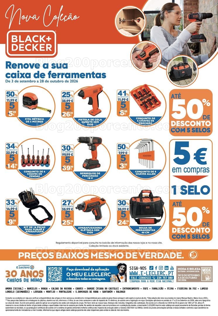 Antevisão Folheto E-LECLERC Promoções de 17 a 23 setembro