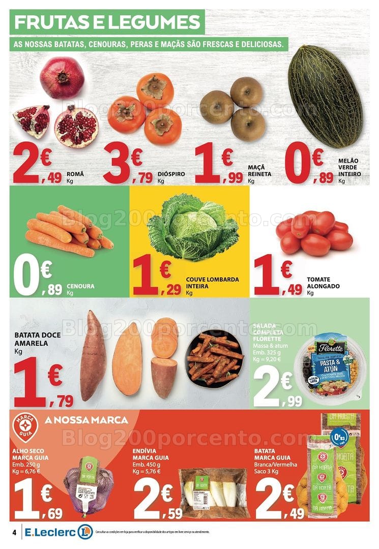 Antevisão Folheto E-LECLERC Promoções de 17 a 23 setembro