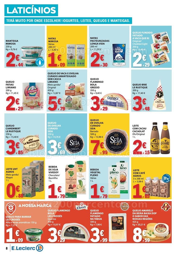 Antevisão Folheto E-LECLERC Promoções de 17 a 23 setembro