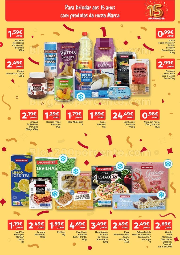Antevisão Folheto AMANHECER Promoções de 10 a 16 setembro
