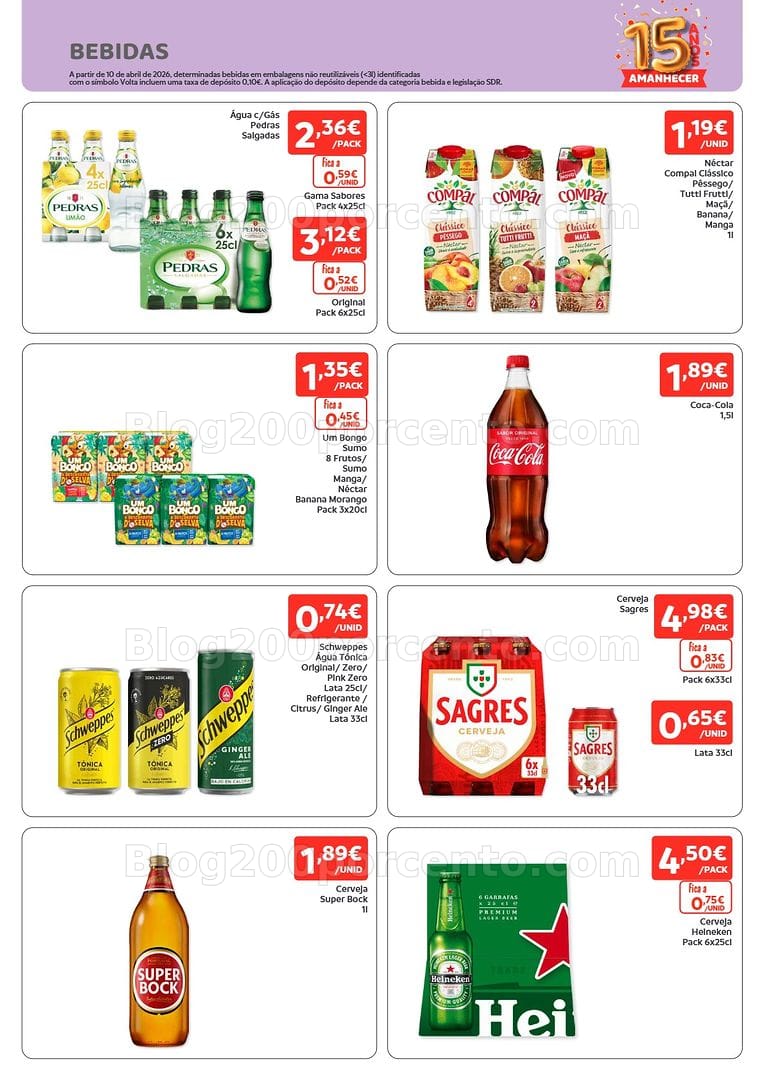 Antevisão Folheto AMANHECER Promoções de 10 a 16 setembro