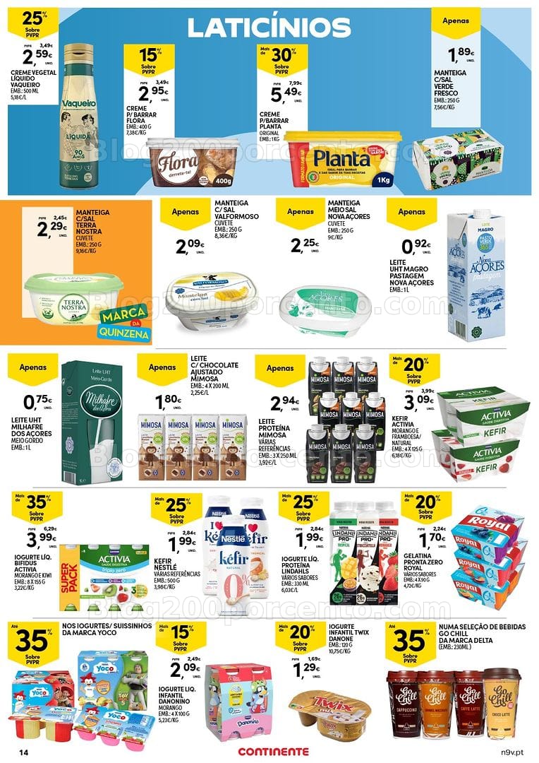Antevisão Folheto CONTINENTE Açores Promoções de 17 a 30 setembro