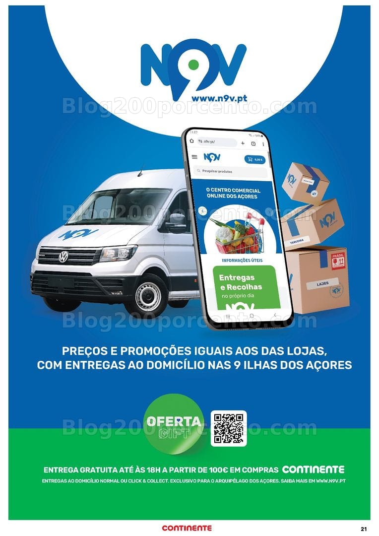 Antevisão Folheto CONTINENTE Açores Promoções de 17 a 30 setembro