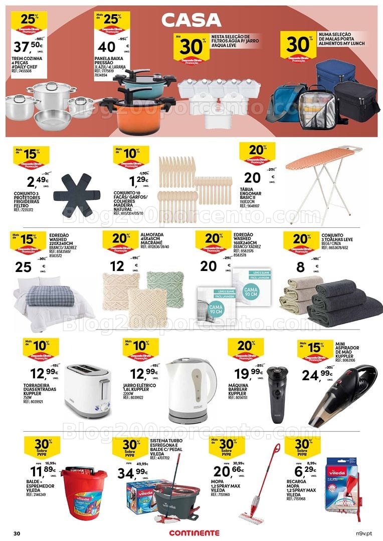 Antevisão Folheto CONTINENTE Bazar Açores Promoções de 17 a 30 setembro