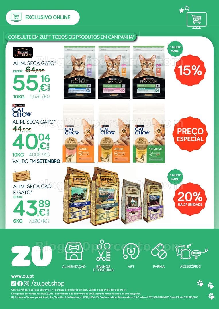 Antevisão Folheto ZU - CONTINENTE Promoções de 1 setembro a 26 outubro