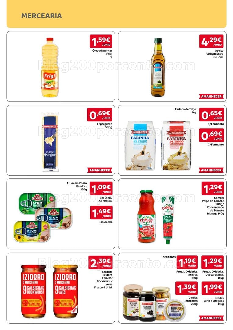 Antevisão Folheto AMANHECER Promoções de 17 a 23 setembro