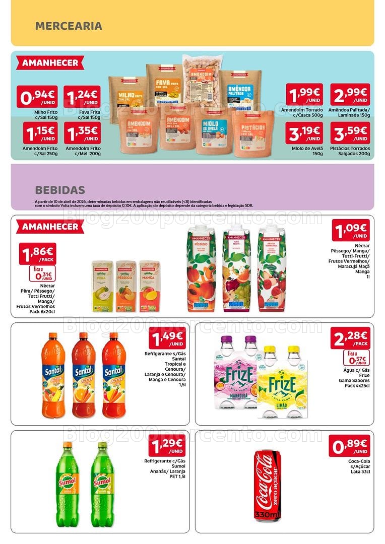 Antevisão Folheto AMANHECER Promoções de 17 a 23 setembro