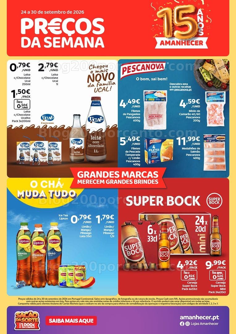 Antevisão Folheto AMANHECER Promoções de 24 a 30 setembro