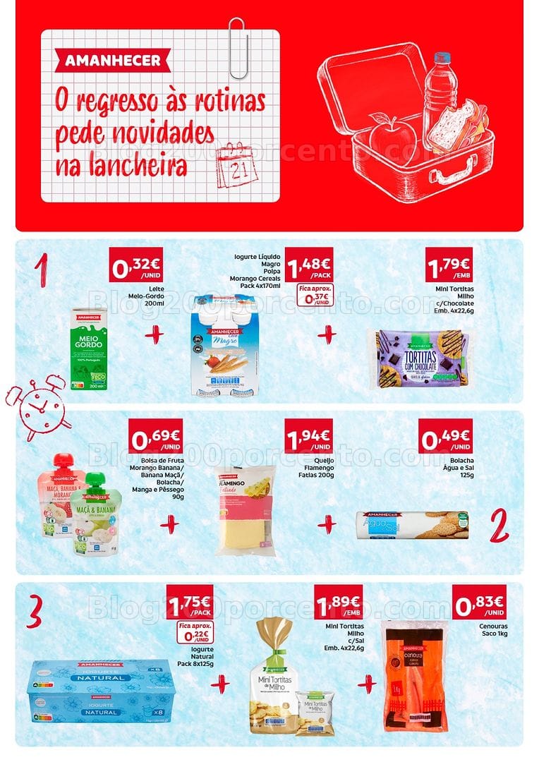 Antevisão Folheto AMANHECER Madeira Promoções de 3 a 9 setembro