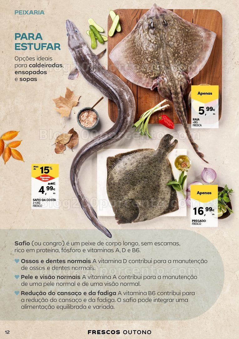 Antevisão Folheto CONTINENTE Frescos de Outono Promoções de 22 setembro a 4 outubro