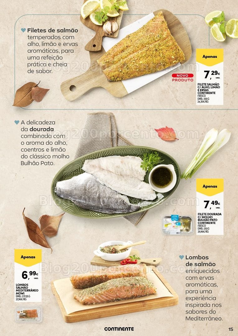 Antevisão Folheto CONTINENTE Frescos de Outono Promoções de 22 setembro a 4 outubro