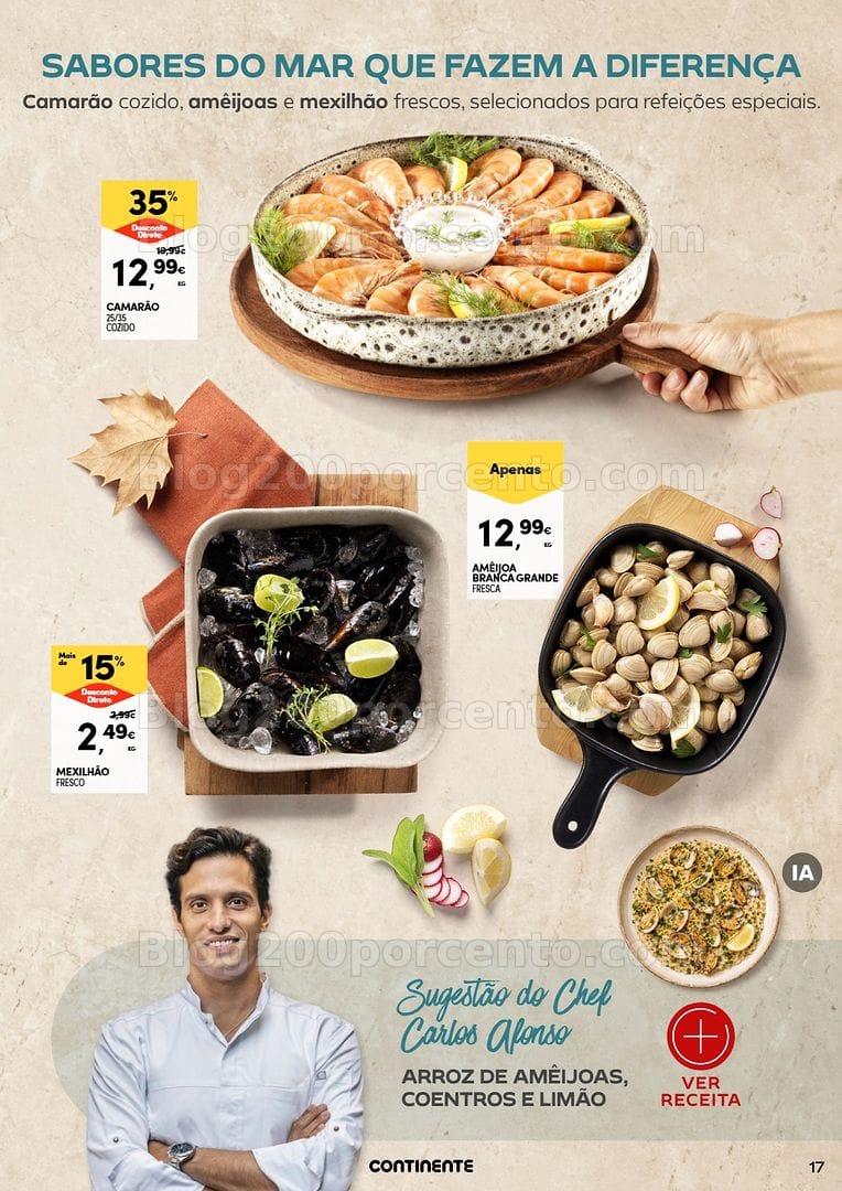 Antevisão Folheto CONTINENTE Frescos de Outono Promoções de 22 setembro a 4 outubro