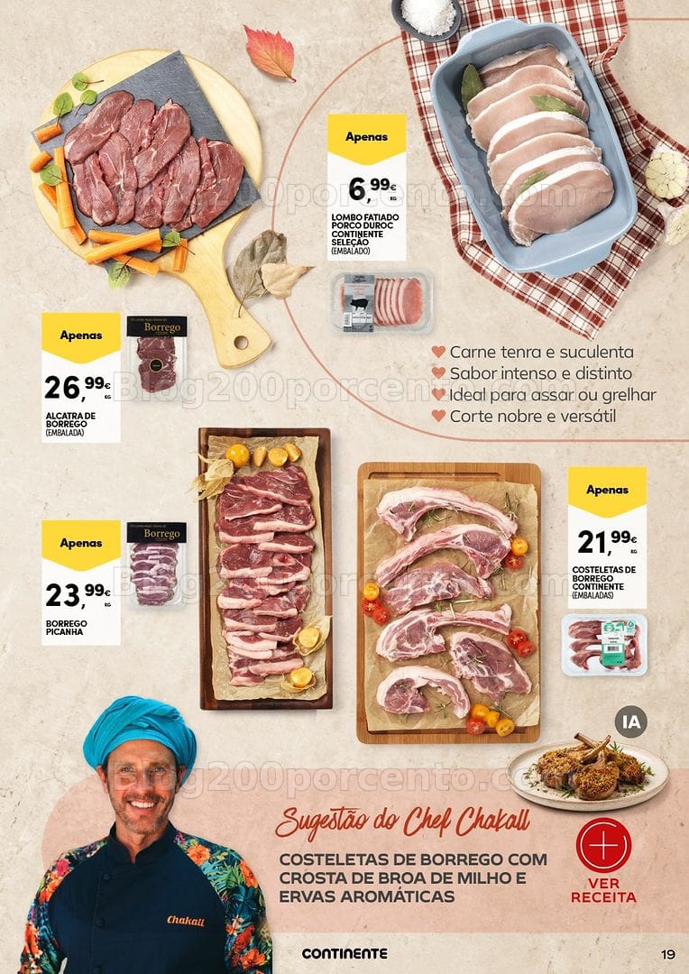 Antevisão Folheto CONTINENTE Frescos de Outono Promoções de 22 setembro a 4 outubro