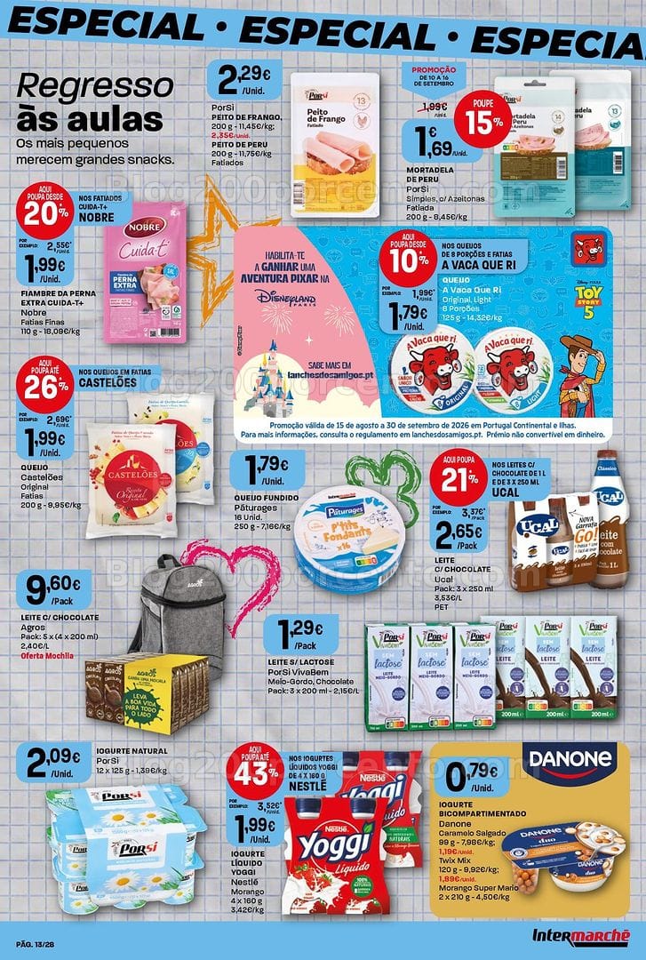 Antevisão Folheto INTERMARCHÉ Contact Promoções de 10 a 16 setembro