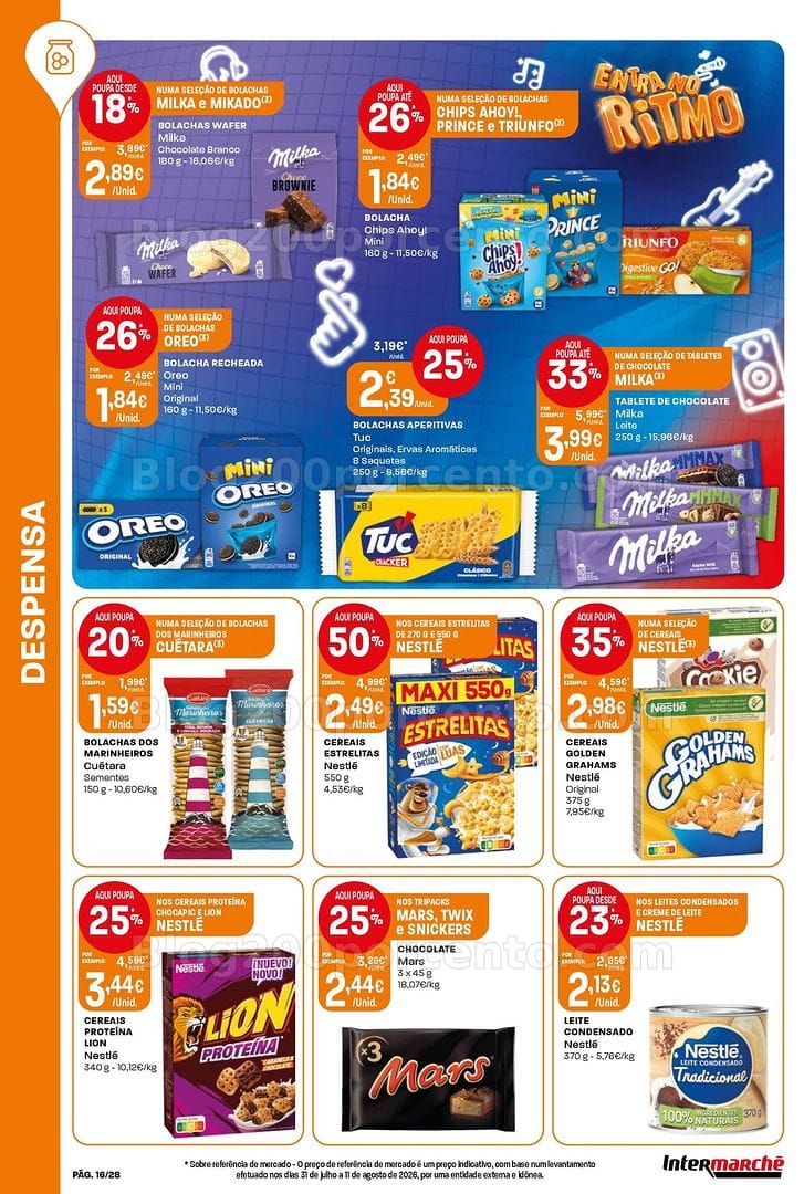 Antevisão Folheto INTERMARCHÉ Contact Promoções de 10 a 16 setembro