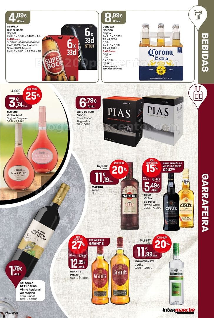 Antevisão Folheto INTERMARCHÉ Contact Promoções de 10 a 16 setembro