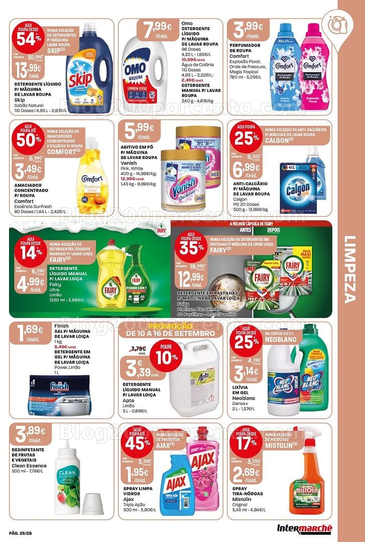 Antevisão Folheto INTERMARCHÉ Contact Promoções de 10 a 16 setembro