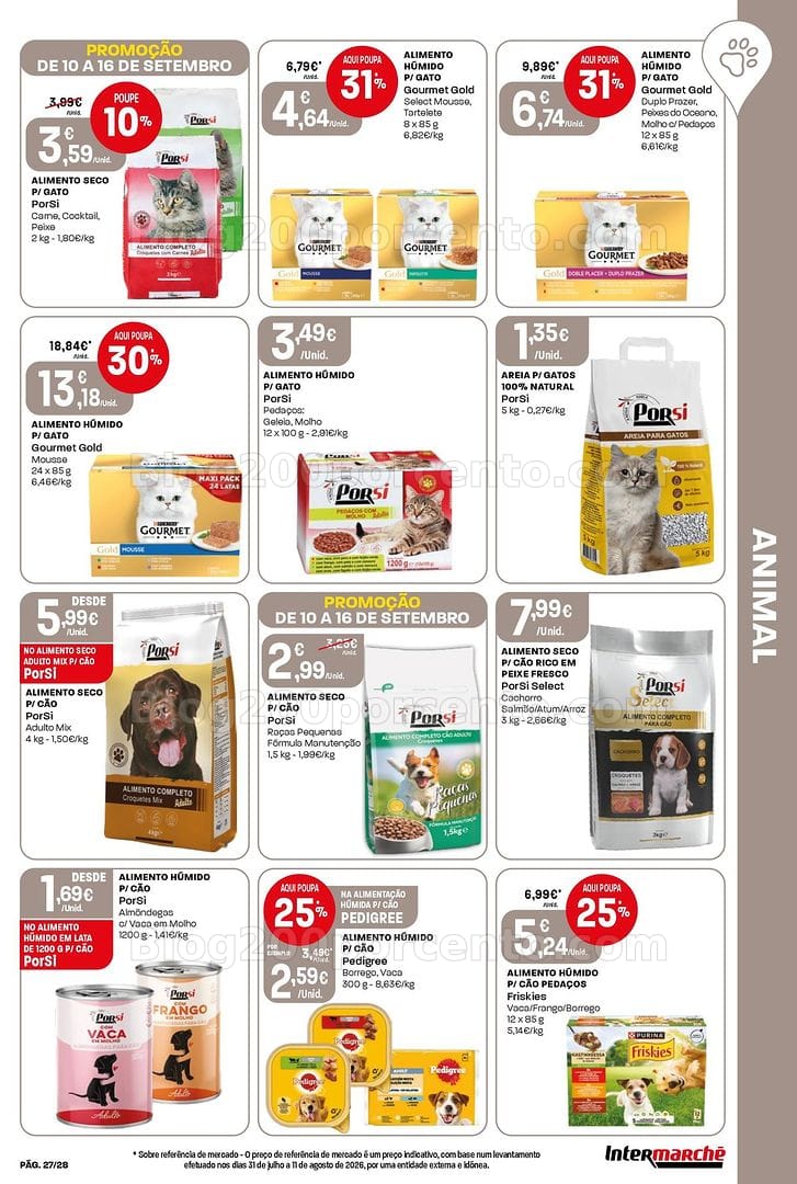 Antevisão Folheto INTERMARCHÉ Contact Promoções de 10 a 16 setembro