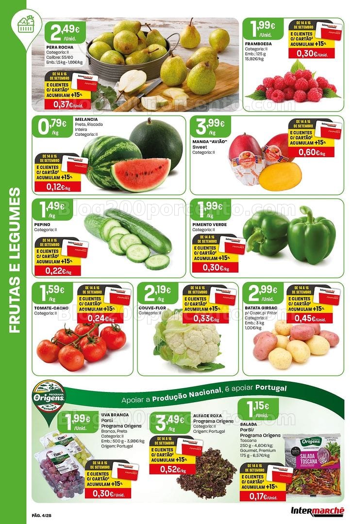 Antevisão Folheto INTERMARCHÉ Contact Promoções de 10 a 16 setembro