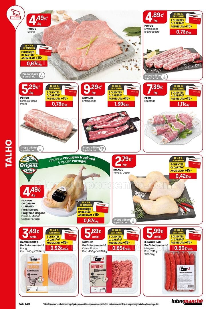 Antevisão Folheto INTERMARCHÉ Contact Promoções de 10 a 16 setembro