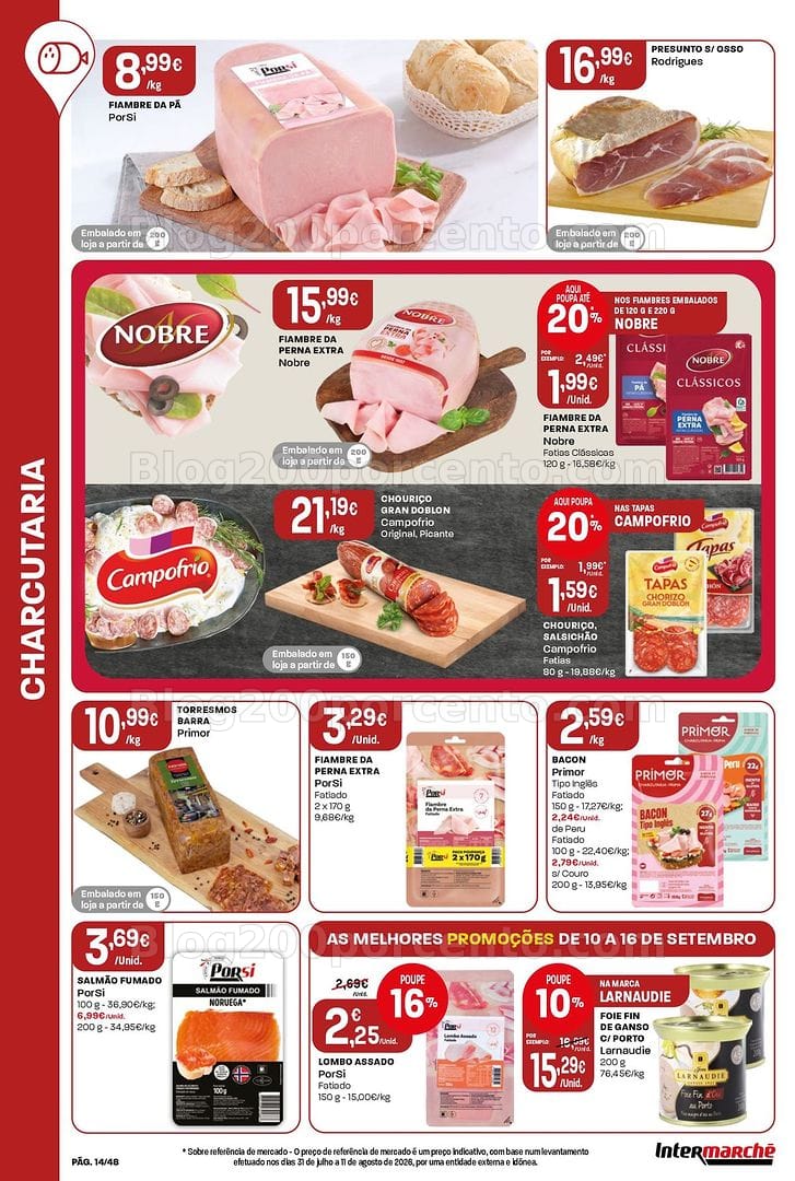 Antevisão Folheto INTERMARCHÉ Super Promoções de 10 a 16 setembro