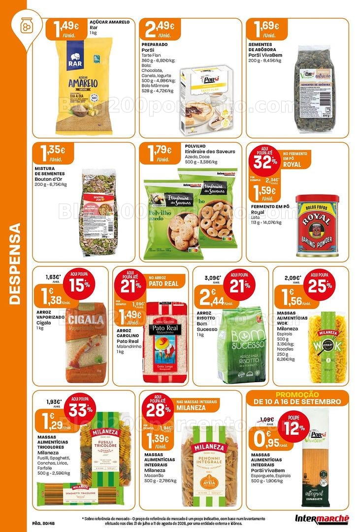 Antevisão Folheto INTERMARCHÉ Super Promoções de 10 a 16 setembro