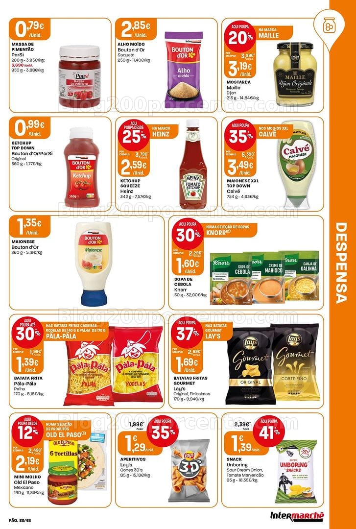 Antevisão Folheto INTERMARCHÉ Super Promoções de 10 a 16 setembro